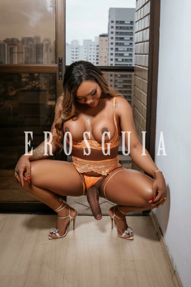Beijos na boca, Fetichismo, Atenção à casais, Oral sem camisinha, Sado submissa, Chuva dourada, Cubana, Sexo anal, Garganta profunda, Beijo branco, Ejaculação corpo, Namoradinha, Oral até o final, Duplas, Sado dominadora, Fantasias e figurinos, Massagem erótica, Trios, Ejaculação facial, PSE, Sado suave, Sado duro, Lingerie, Ativa, Passiva, Inversao de papéis, Brinquedos secuais, Sem limite, Festas i eventos, Fisting Anal, Versatil, Experta principiantes, Atenção à deficientes físicos, Atenção à mulheres, Despedida de solteiro, Orgia, Face fucking, Sexcam: travesti em São Paulo