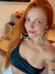 Ruiva safada, uma das melhores garotas de programa em Praia de Iracema com fotos reais
