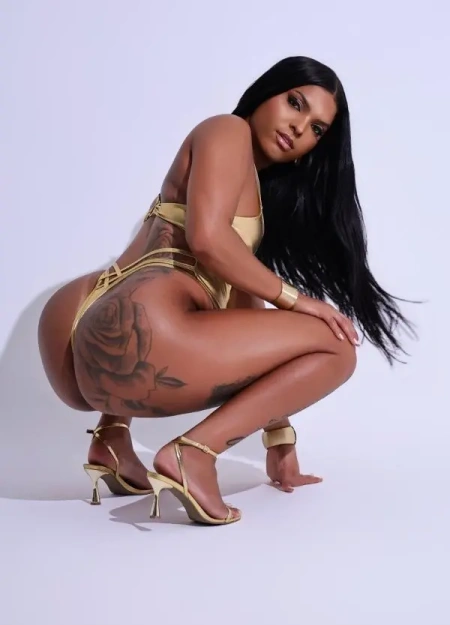 Leticia apresenta seu álbum de fotos de acompanhante profissional