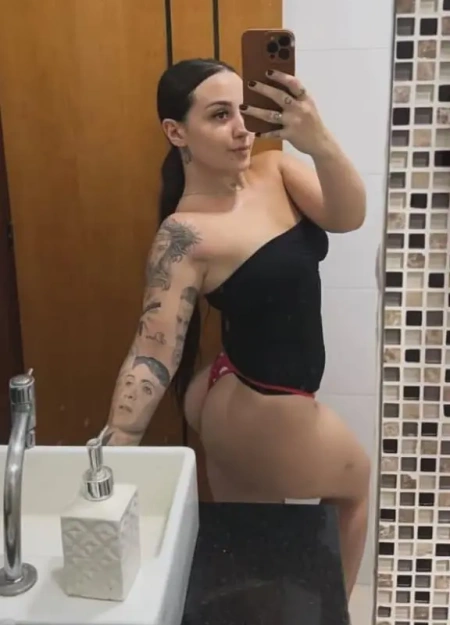 Perfil de Melissa, em destaque nos anúncios de acompanhantes de luxo