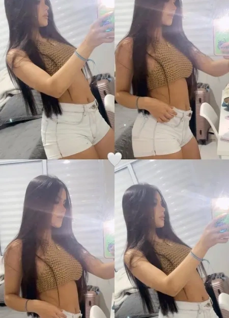 Isabela apresenta seu álbum de fotos de acompanhante profissional