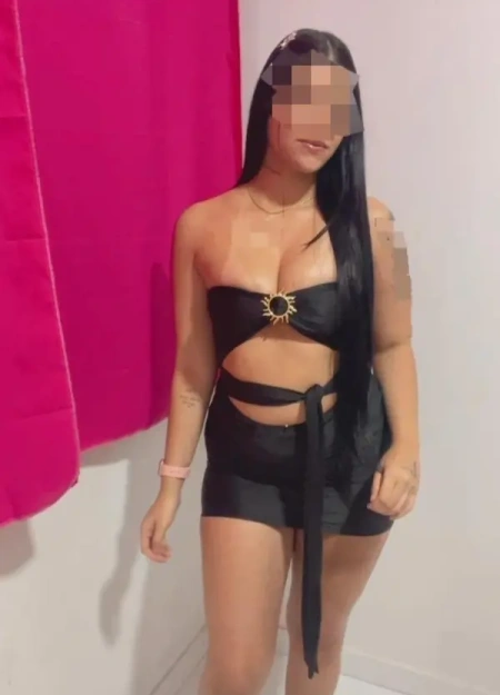 Perfil de Jessica, em destaque nos anúncios de acompanhantes de luxo